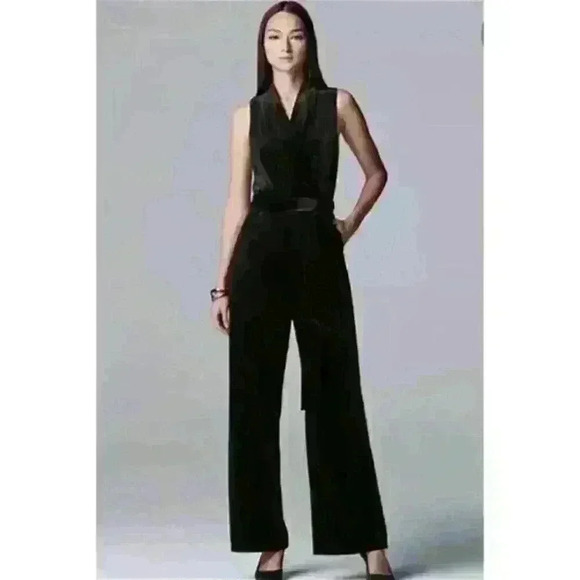Simply Vera Vera Wang Pants - Simply Vera Vera Wang Jumpsuits Black Velvet sz Medium